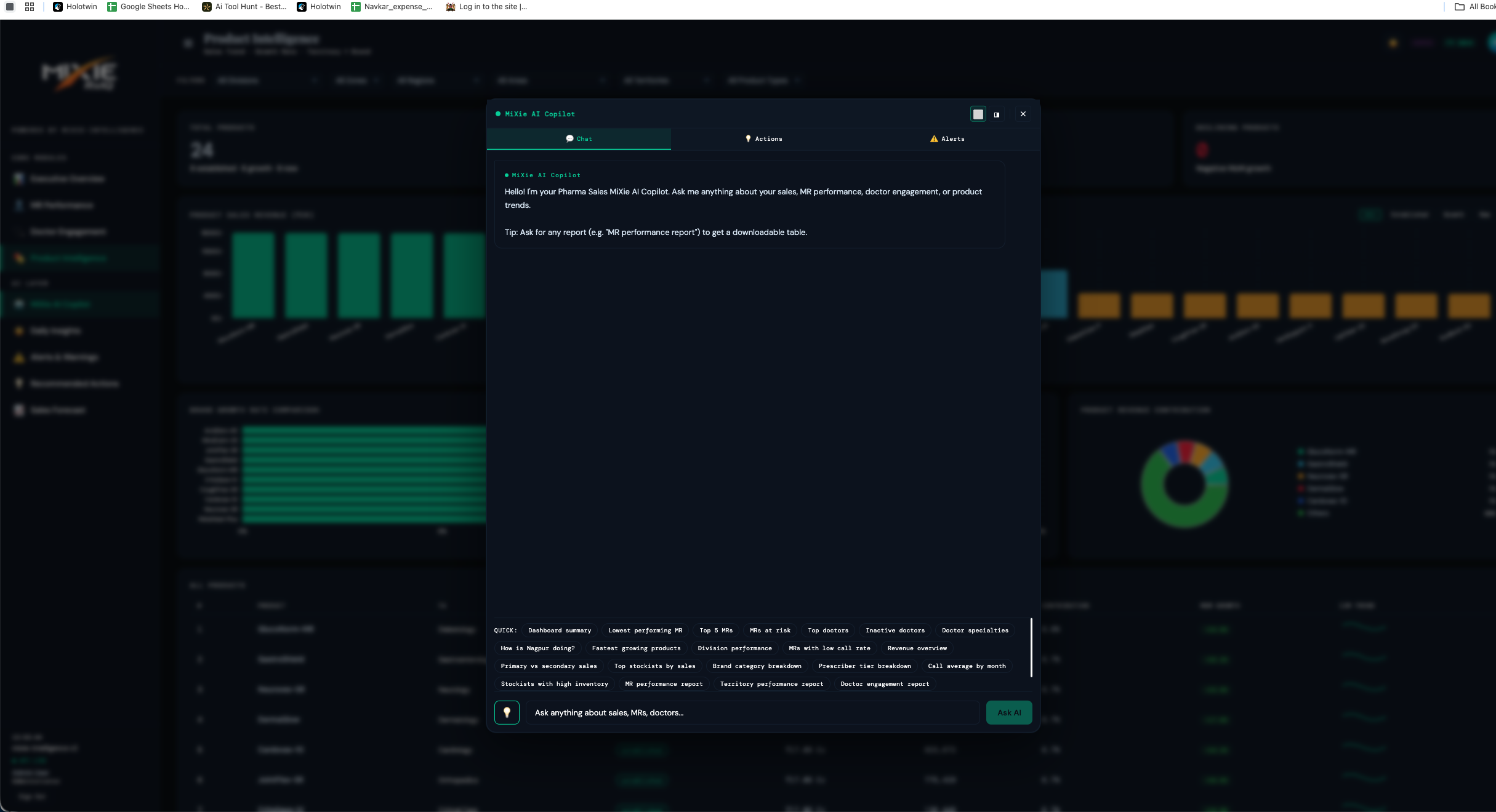 MiXie RxIQ AI Copilot